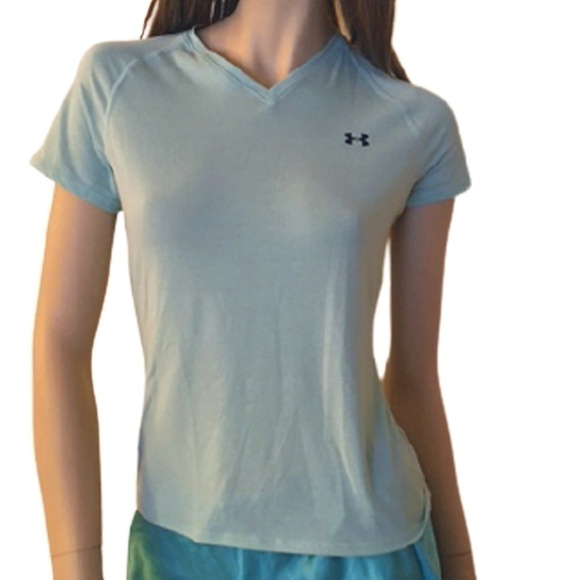 Under Armour COMFORTABLE Fitness Top Tee t-shirt Tank Athletic Leisure NWOT - Picture 7 of 9